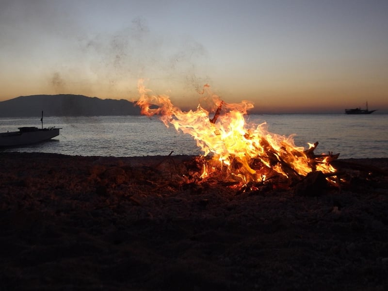 Beach Bonfire Party